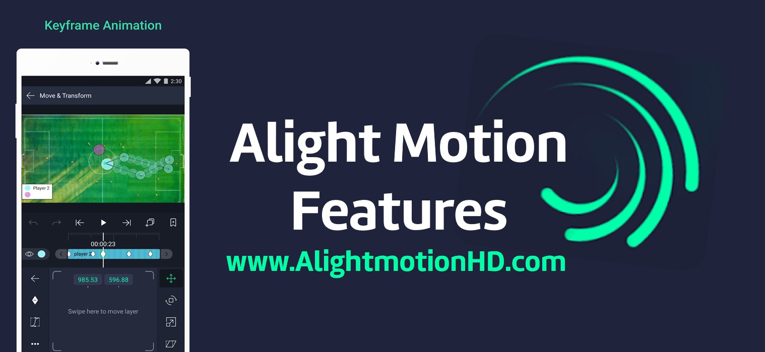 alight motion features